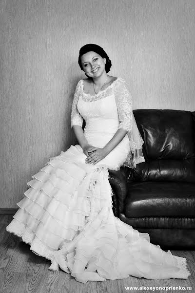 Fotografo di matrimoni Aleksey Onoprienko (onoprienko). Foto del 4 giugno 2013