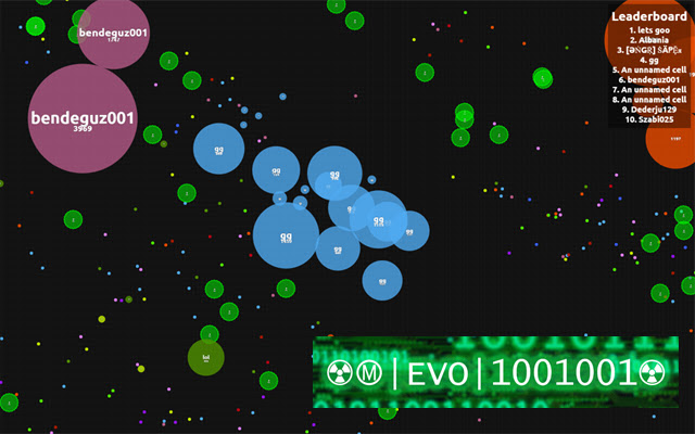 evo1001001 Agar.io chrome extension