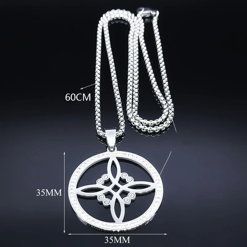 Title 1, Nouveau Collier Pendentif en Acier Inoxydable p...
