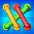 Tangle Rope 3D: Untwist Knots icon