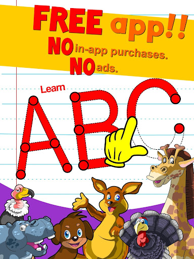 Learn ABC alphabet w animals