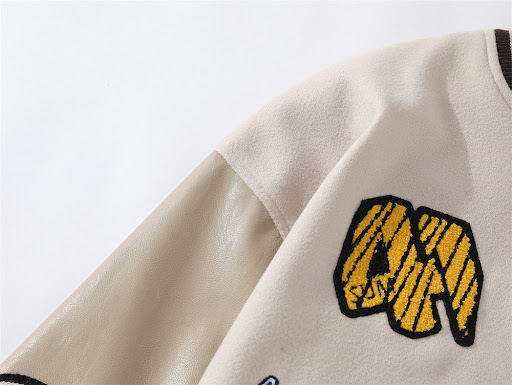 Title 12, Mens European and American Embroidery Letter P...