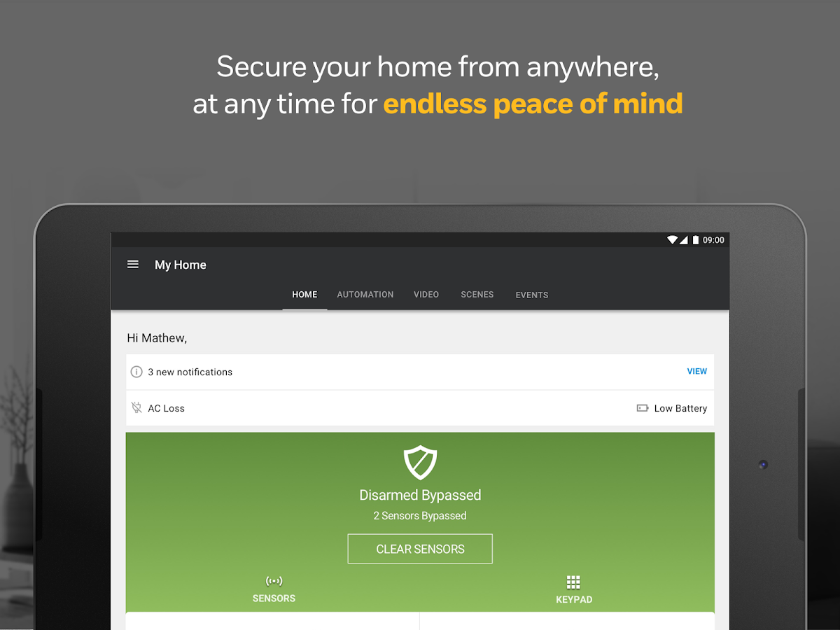 Honeywell total connect 2.0 compatibility