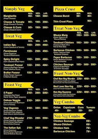 The Italian Pizza menu 1