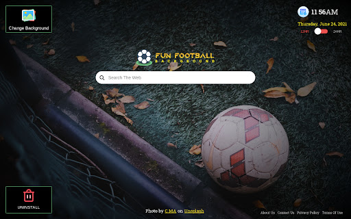 Fun Football Background Extension