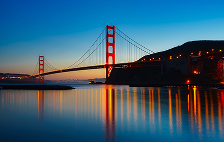 Golden Gate Bridge HD chrome extension