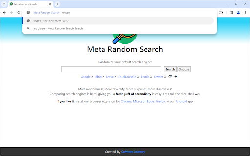 Meta Random Search