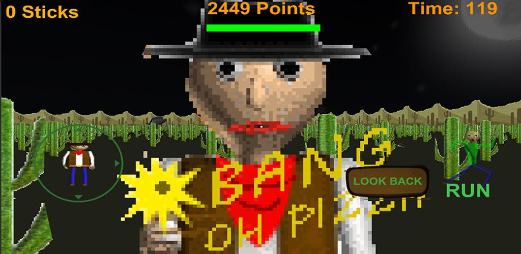 Baldi's Basics in Wild west Classic