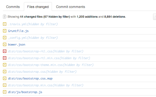 Github diff helper