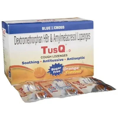 Tusq D Cough Lozenges Sugar Free - 6