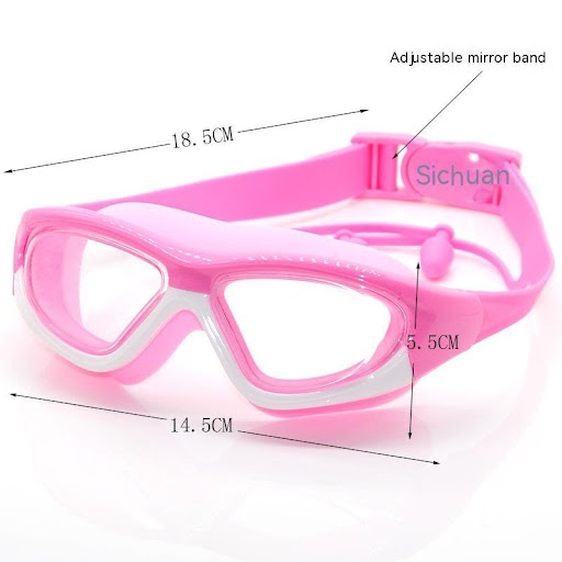 Title 1, HD Childrens Non-fogging Swimming Goggles with...