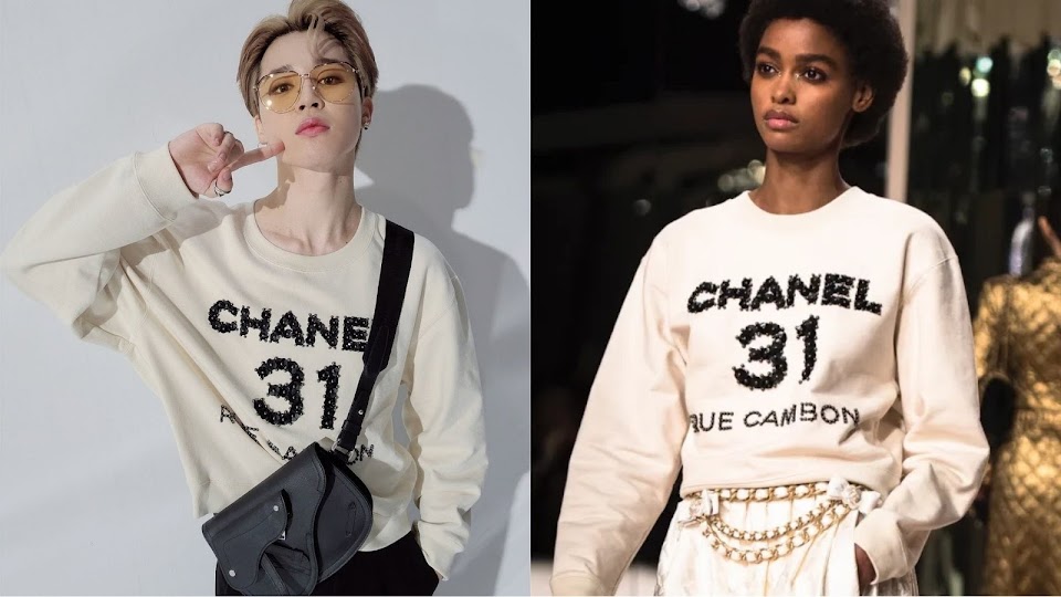 BTS's Jimin causes luxury fashion brands CELINE and Casablanca