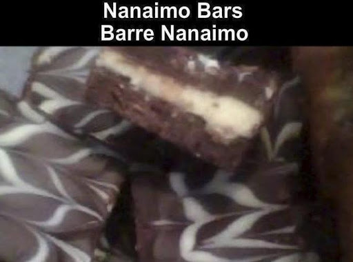 The Nanaimo bar is a dessert item of Canadian origin popular across North America. It is a bar dessert which requires no baking and is named after the west coast city of Nanaimo, British Columbia.