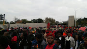 Eskom workers picketed outside Megawatt Park in Sunninghill on Thursday June 15 2018 against management's decision to come to the negotiation table with a zero percent wage increase.