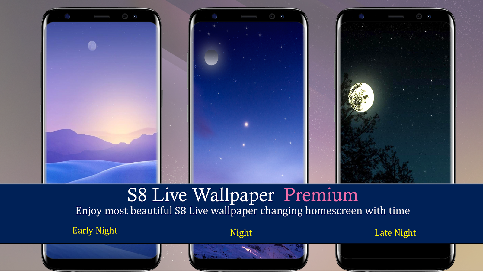 S8 S8 Live Wallpaper Day Night Beautiful Apl Android Di