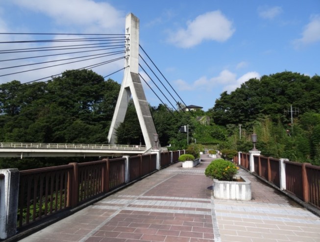 Touring the Real life locations of Anohana in Chichibu City - The bridge in real-life