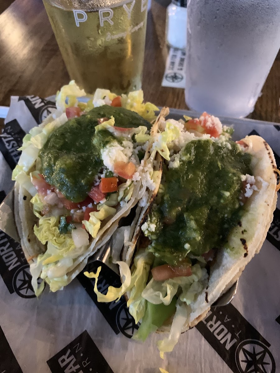 Gluten-Free Tacos at NorthStar Tavern