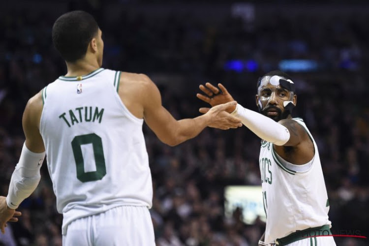 ? Boston gaat gewoon door, Kyrie knalt Celtics voorbij Philly