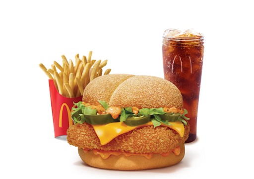 McSpicy Premium Burger Veg Combo