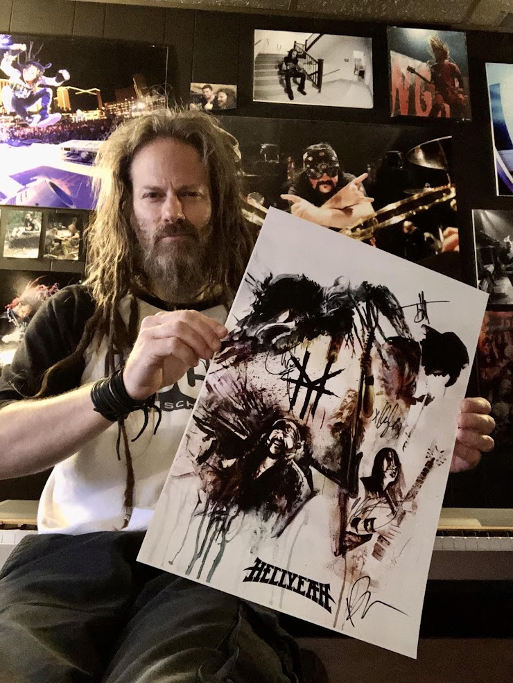Rob Prior limited edition HellYeah print