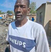 Pule Sekhoto, a father of six, said he only saw the full extent of the damage caused by the inferno when power was restored at 2am.
