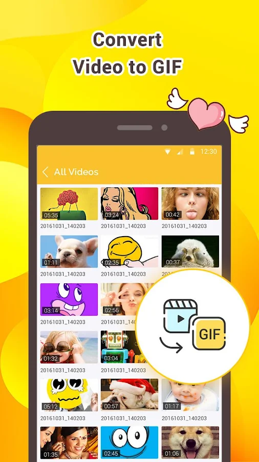    DU GIF Maker: GIF Maker, Video to GIF & GIF Editor- screenshot  