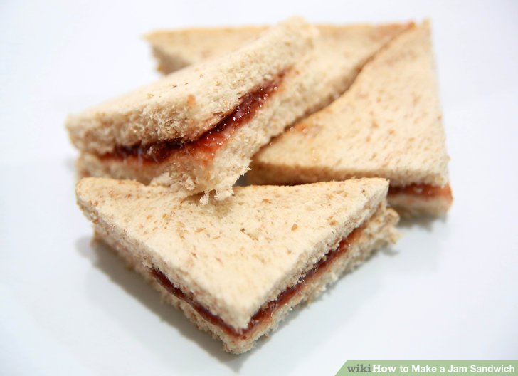 Image result for jam sandwich