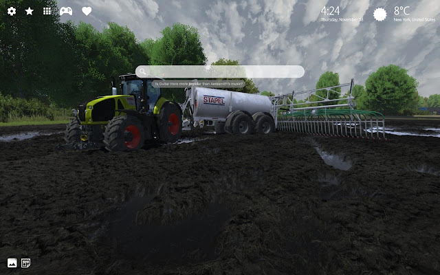 Farming Simulator 19 PS4 Chrome Theme