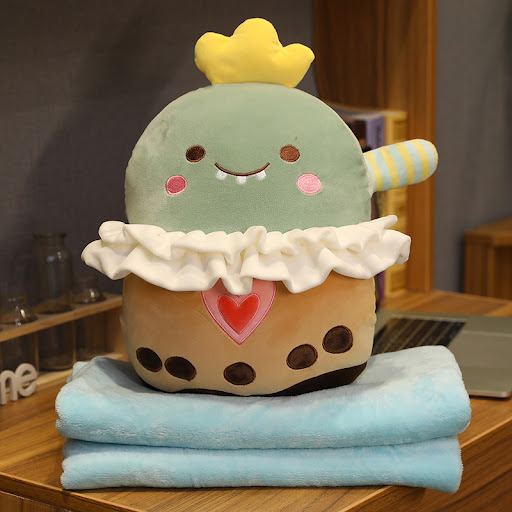 Title 9, Three In One Warm Hand Animal Milk Tea Pillow B...