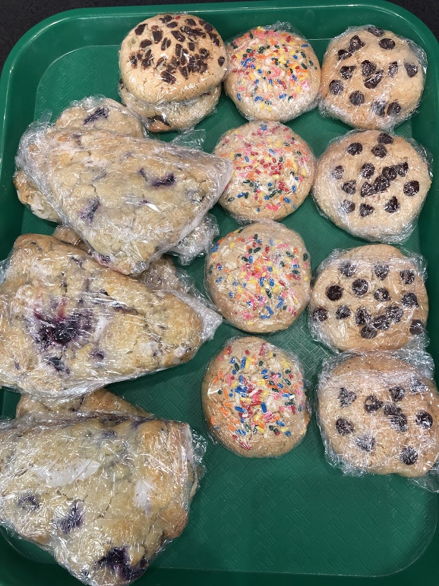 Gluten Free scones and cookies