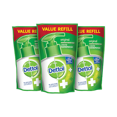 Dettol Original Liquid Handwash Refill (175ml Each) - 3 pcs