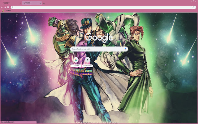 jojo theme chrome extension