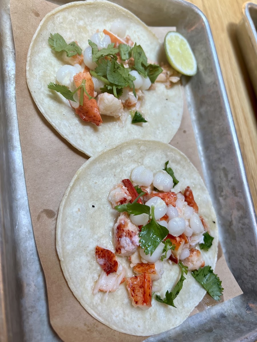 Lobster tacos