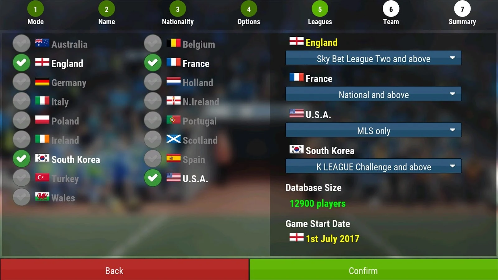  Football Manager Mobile 2018: captura de tela 