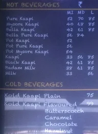 Hatti Kaapi menu 2