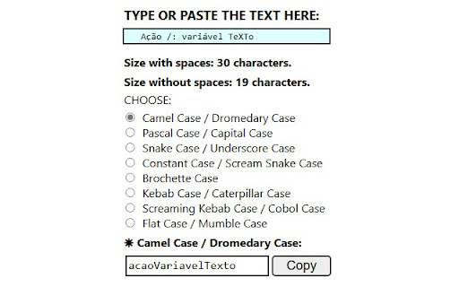 Programming Language CASE