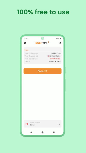 Screenshot Bolt VPN - Fast and Safe Proxy