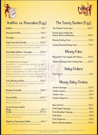 The Hole In The Wall Cafe menu 1