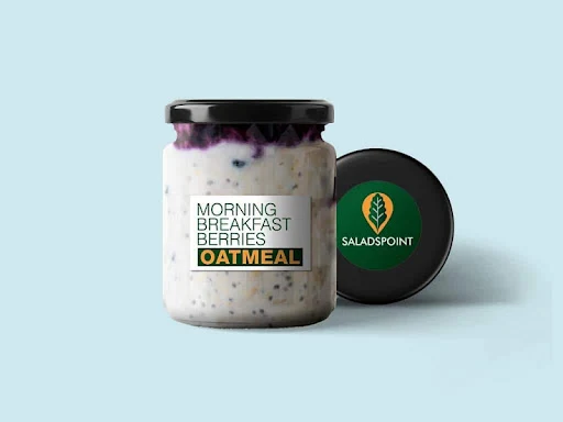 Morning Breakfast Berries Oatmeal