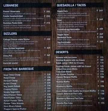 FlapJack menu 