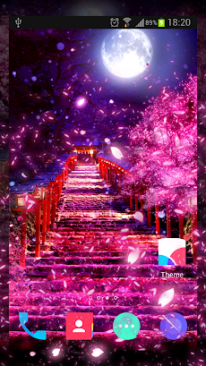 夜桜 Hd ライブ壁紙 Androidアプリ Applion