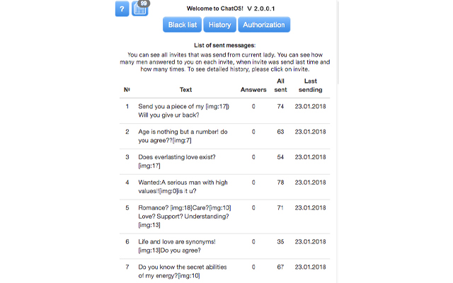 Latamdate ChatOS chat optimizer