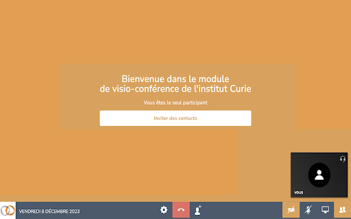 Institut Curie Screen Sharing