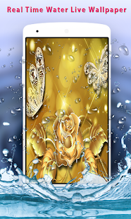 Gold Rose Live Wallpaper(圖5)-速報App