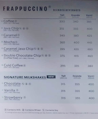 Starbucks menu 4