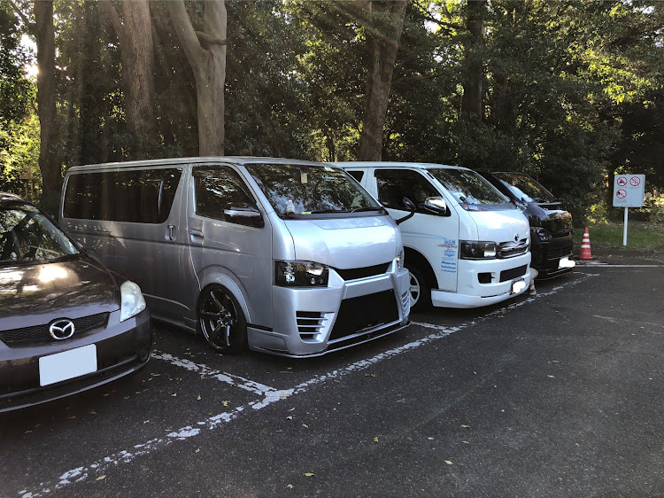 ハイエースバンの多摩オフ・初参加・オフ会・ありがとうございました😊・また宜しくお願いします🙇‍♂️に関するカスタム事例の投稿画像10枚目