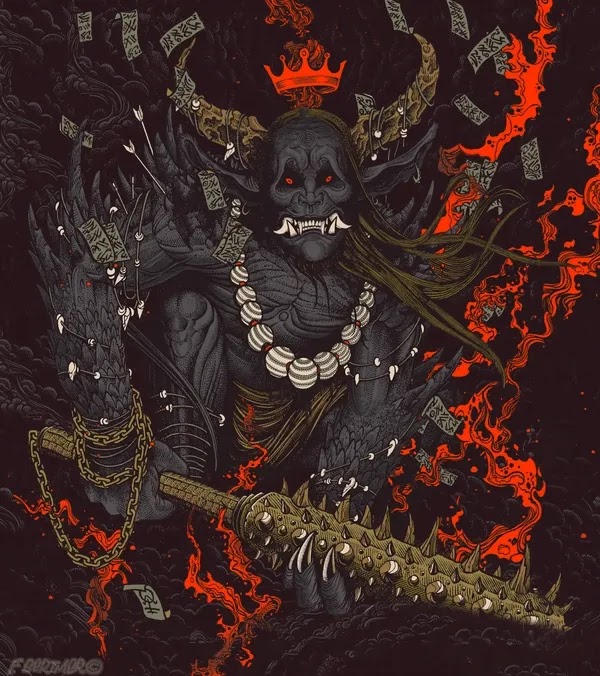 089a - Florian Bertmer - "Oni Unleased" - Edition of 30