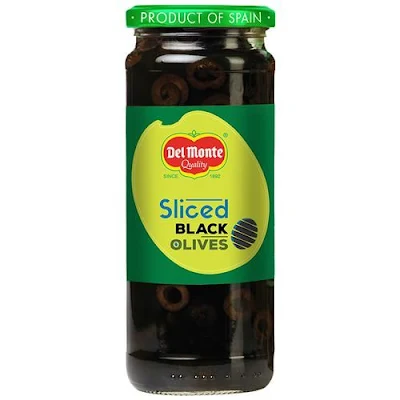 Del Monte Olives - Black Pitted - 235 g