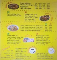 The Cafe Biryani menu 1