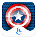 Herunterladen Captain USA Keyboard Theme Installieren Sie Neueste APK Downloader